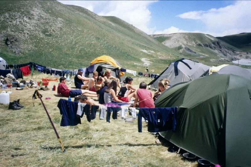 Tent camp (beginning)