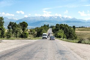 Дорога на Иссык Куль
