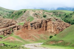 Разноцветный пейзаж Разноцветный пейзаж