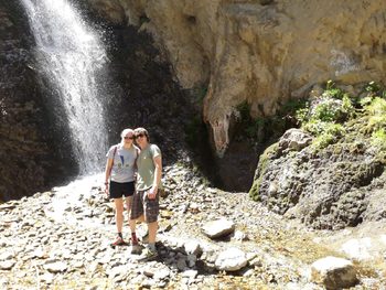 In Issyk-Ata gorge