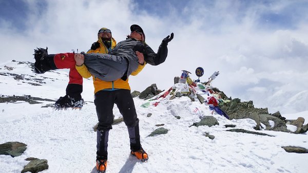 Asia Mountains Base Camp