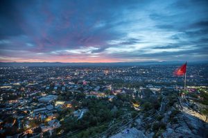 Панорама города Ош