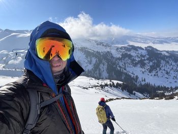 Looking for the snow