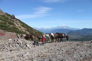 Конный тур на Камчатке