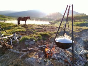 Конный тур на Камчатке