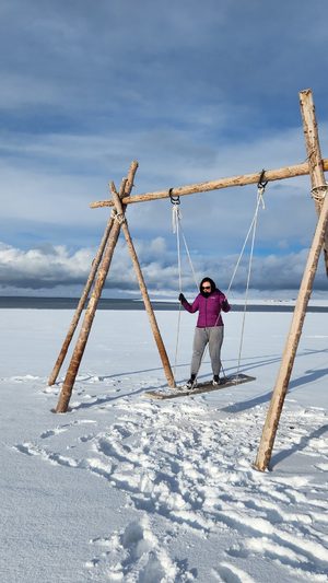 In the camp on Son-Kul
