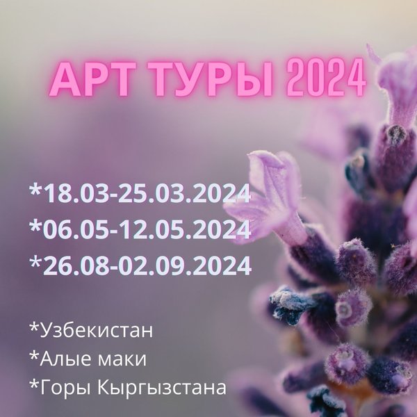 Расписание туров