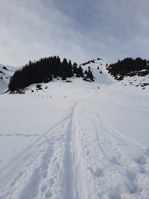 Ски тур в Кыргызстане