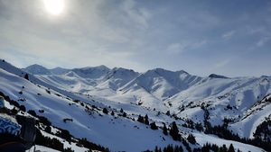 Ски тур в Кыргызстане