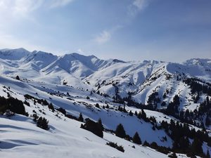 Ски тур в Кыргызстане