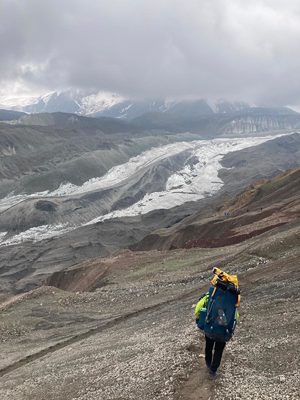 Way to Camp 1 from the base camp