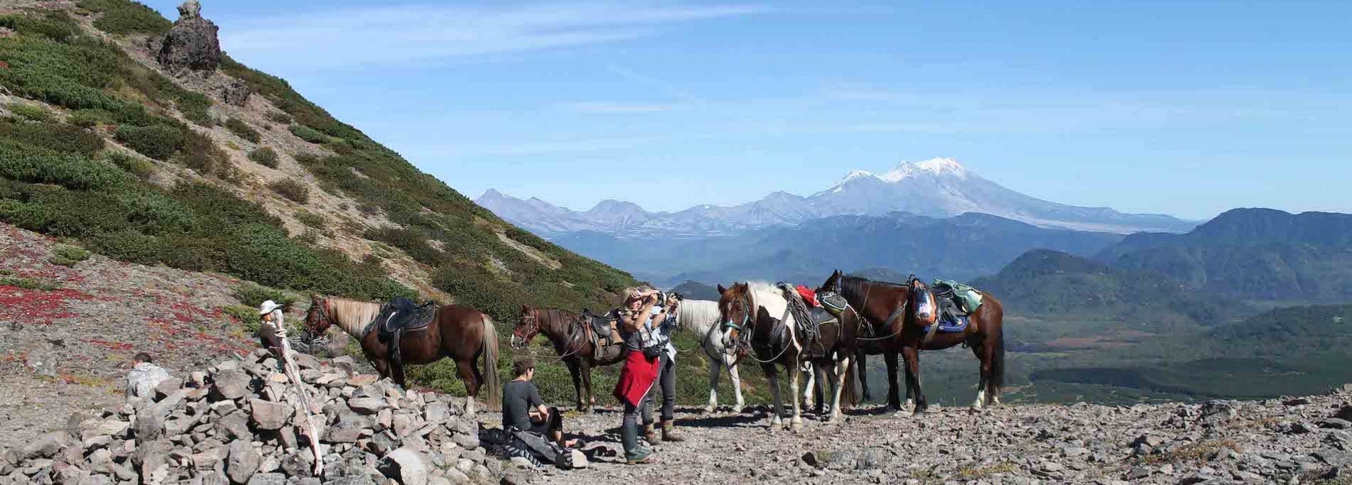 Kaleidoscope of Kamchatka - Horse riding trip in Kamchatka