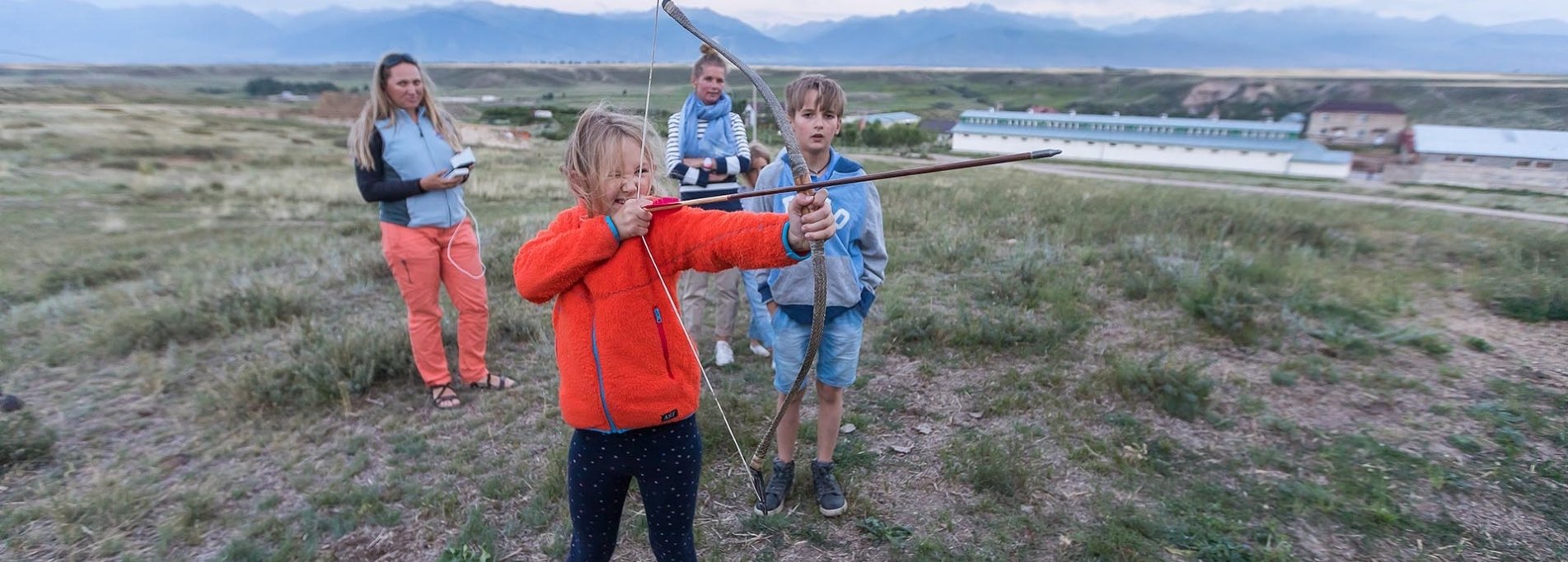 Семейный активный тур в Киргизии  - Конный и Велотур в горах
