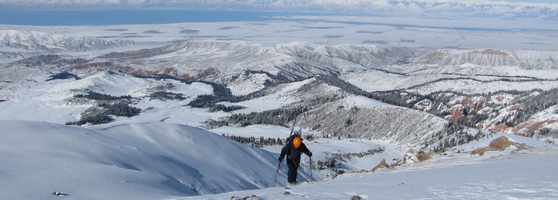 Экзотический скитур в ущелье Ирдык - Ски тур в Киргизии