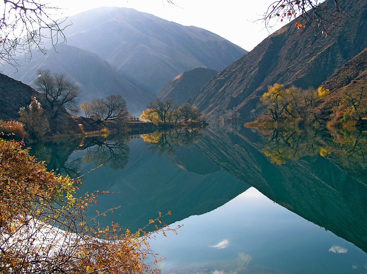 Осень в горах Кыргызстана