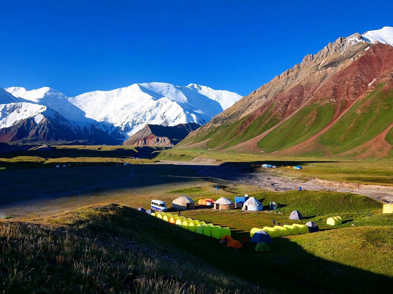 Asia Mountains Base Camp