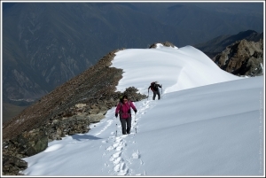 Подъем на пик Учитель 4520 м / Ascent to the Uchitel Peak 4520 m