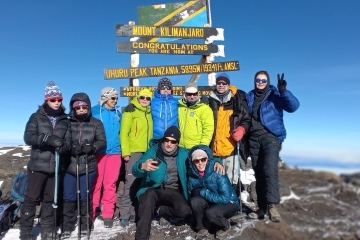 Восхождение на Килиманджаро /  Ascent to Kilimanjaro