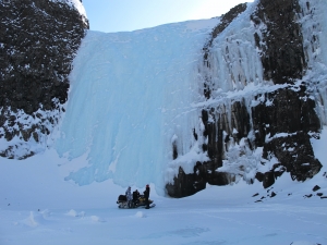 Замерзший водопад / Frozen waterfall