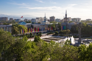 Центр города Бишкек / Bishkek city center