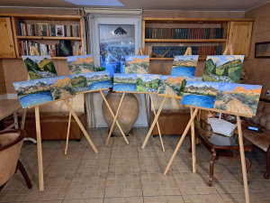 Art tour in Kyrgyzstan - Paints, paintbrushes and a lot of inspiration