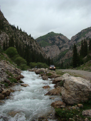 Горные дороги Кыргызстана / Mountain roads of Kyrgyzstan