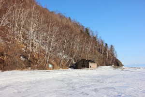 Замерзшее озеро Байкал / Frozen Baikal lake