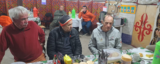 Meetings with mountaineering legends