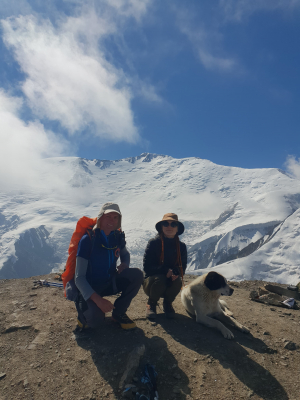 На пике Юхина / At Yukhin peak