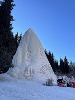 Замерзший фонтан / Frozen Fountain