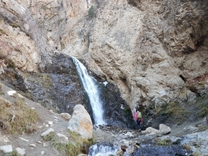 Водопад в ущелье Иссык-Ата
