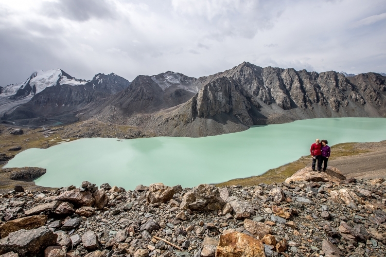 Высокогорное озеро Ала-Кёль - Иссык-Кульская область Кыргызстана
