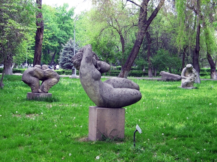 Город Бишкек - дубовый парк