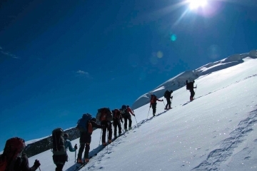Подъем на лыжах на пик Музтаг-Ата