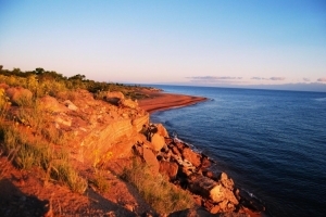 Южный берег озера Иссык-Куль / Southern shore of Issyk-Kul lake