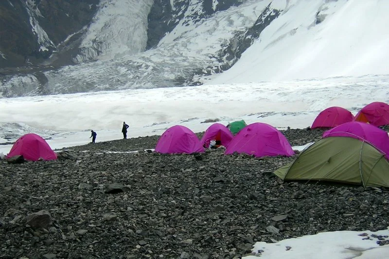 Tent camp (beginning)